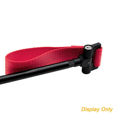 Red JDM Style Towing Strap w/Tow Hole Adapter For Chevy Corvette 2014-2019