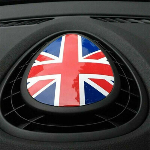 Union Jack Pattern Vinyl Dash Air Vent Decal For Mini Cooper Countryman Clubman
