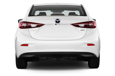 1x Mazda ATENZA CX-4 Axela CX-5 Blue\Red 3D Trunk Emblem Insert Decal Sticker