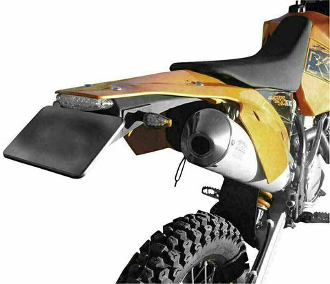 2X Universal Motorbike Smoked LED Turn Signal Blinker Supermoto Indicator Light