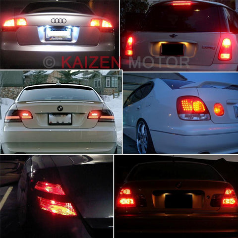 White High Power 9W CREE LED Car Parking Position Light Bulbs 912 921 T15 T10 for High Mount Stop Light Bulbs