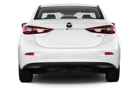 1x Mazda ATENZA CX-4 Axela CX-5 Blue\Red 3D Trunk Emblem Insert Decal Sticker