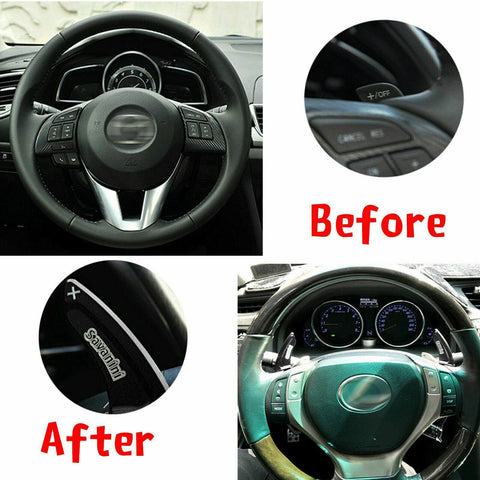 Steering Wheel Sporty DSG Paddle Shifter Extension For Lexus 2014+ IS NX RC RCF