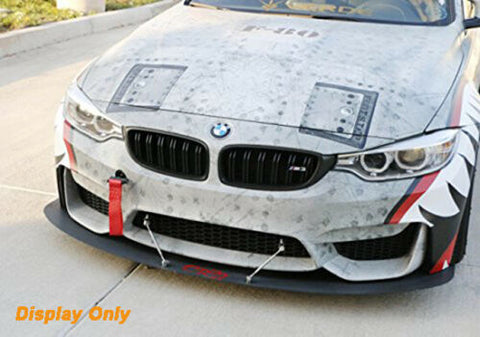 Red JDM Style Towing Strap w/Tow Hole Adapter For Chevy Corvette 2014-2019