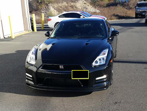 Tow Hook License Plate Bumper Mount Bracket For Lexus IS CT GS LS RC RX