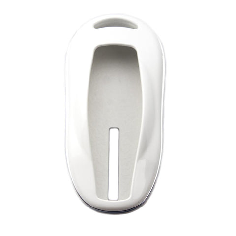 Carbon Fiber Pattern/ Glossy Black/ Glossy Red/ Glossy White Key FOB Hard Cover Shell Case for Tesla Model S 2012-2018