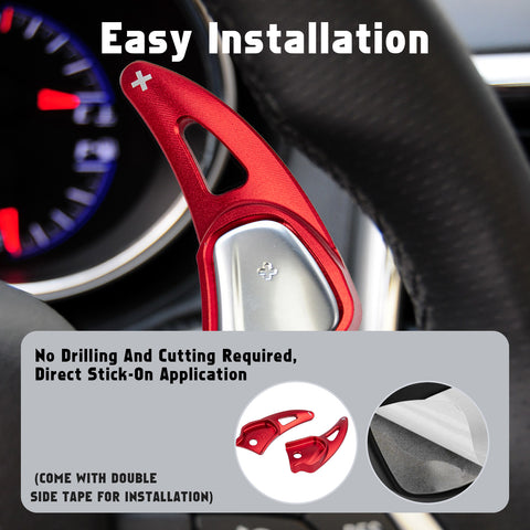 Paddle Shifter Extension Cover For Dodge Challenger Charger Durango SRT/Hellcat