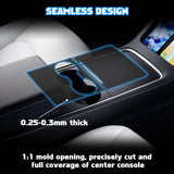 x xotic tech Center Console Wrap Kit, ABS Console Protector Cover Interior Decoration Wrap Compatible with Tesla Model 3 2021-2023 & Model Y 2021-up Accessories