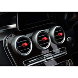 x xotic tech 5PCS Sports Aluminum Air Conditioner Vent/Opening Knob Decoration Covers Compatible with Mercedes W205 C-Class C180 C250 C300 C350 C400 C63 AMG 2015-2021, GLC Class 2016-2022