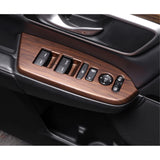 Peach Wood Grain Window Lift Button Control Panel Trim For Honda CR-V 2017-2022