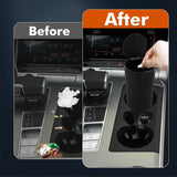 Car Cup Holder Trash Can with Lid Mini Dustbin Garbage Organizer Universal Fit