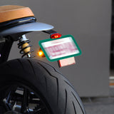 x xotic tech Motorcycle Silicone License Plate Frames, Motorbike License Plate Holder, Rust Proof, Rattle Proof, Weather Proof