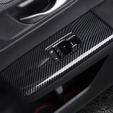 Wood/ Carbon Look Window Control Panel Cover Switch Trim For Honda CRV 2023-2027