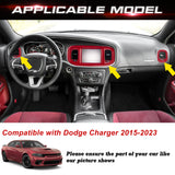 Dash Navigation Screen Air Vent Outlet Molding Cover For Dodge Charger 2015-23