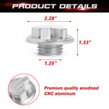 Aluminum Middle Finger Pattern Engine Oil Filler Fuel Filter Tank Cap Cover For Honda Acura