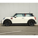 Black Union Jack Style Side Scuttles Trim Decor Sticker For Mini Cooper F55 F56