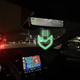 x xotic tech JDM Devil Shaped Tsurikawa Subway Train Bus Handle Straps Drift Charm Rear Bumper Warning Loops Ring for Cars, SUV Interior Exterior Decoration