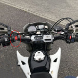 x xotic tech Motorcycle Handlebar Switch Fog Light Spotlight Switch, 7/8" 12V Driving Halo ON/ON/Off Switch 3 Position Control Universal