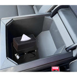 x xotic tech Center Console Organizer Tray Mat Compatible with Tesla Cybertruck 2024 2025, Silicone Armrest Lower Storage Pad Interior Accessories, Console Organizer Storage Tray