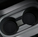 4PCS Honeycomb Car Cup Coaster Anti-Slip Rubber Console Drink Holder Pad 7cm