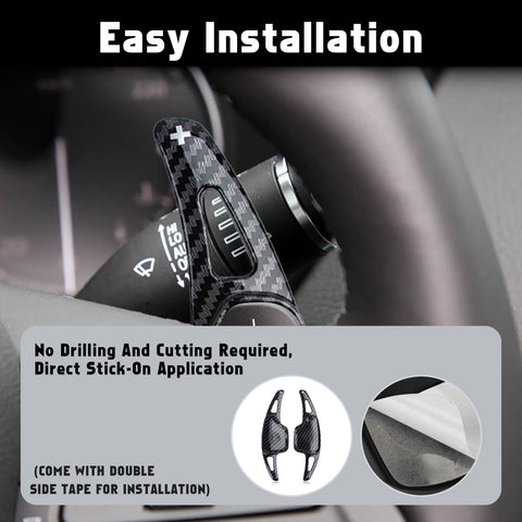 Paddle Shifter Extension Decor Cover Kit For Cadillac XT4 CT4 CT5 XT6 2020-up
