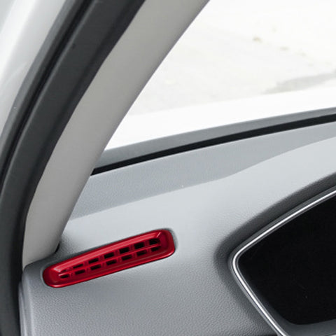 Glossy Red Pillar Speaker Door Handle Bowl Cover Trim For Honda Civic 2022-up