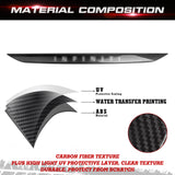 Chrome Delete Blackout Vinyl Overlay for Infiniti Q50 2018-2024 Rear Trunk Trim