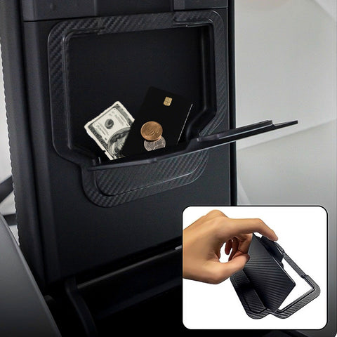 Center Console Organizer Armrest Hidden Storage Box For Tesla Model 3 Model Y
