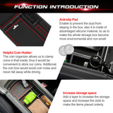 Central ABS Armrest Storage Box Grocery Holder w/Anti-Slip Pad For Accord 2018-22