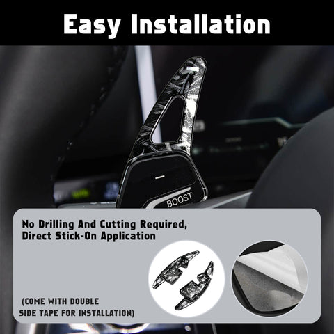 Paddle Shifter Extension Decor Cover For BMW 5 Series G60 2024-up X1 U11 X3 G45