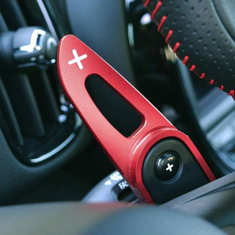 Have one to sell? Sell now Red Aluminum Paddle Shifter Extension For Mini Cooper/Hatch/Hardtop F55 F56 F57