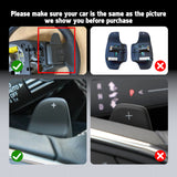 Aluminum Paddle Shifter Extension Decor Cover For Chevy Silverado GMC Sierra
