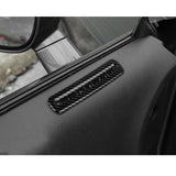 Door AC Outlet Vent Cover Trim Compatible with Dodge Challenger 2015-up Interior Accessories Decoration 2Pcs/Set