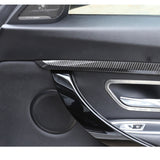 Carbon Fiber Look Door Molding Strip Cover Trim For BMW 3 Series F30 F31 12-2019