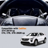 Paddle Shifter Extension Decor Cover Kit For Cadillac XT4 CT4 CT5 XT6 2020-up