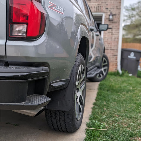 x xotic tech Mud Flaps Splash Guard Compatible with Chevrolet Colorado Z71/WT/LT 2023 2024 2025 2026 Front & Rear Mudguards Fender Flare Dirt Slush Trap Protector Set Pickup Truck Accessories(4PCS)