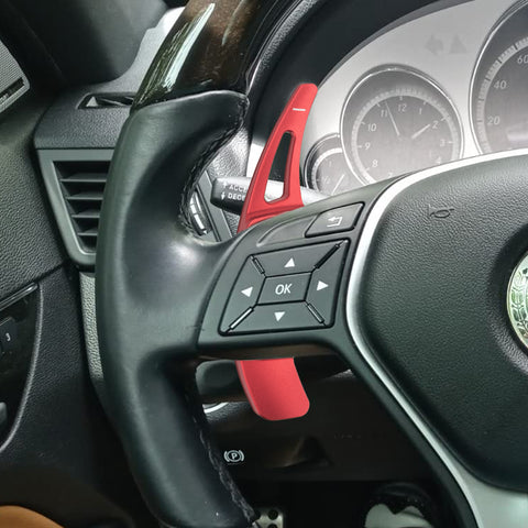 Alloy Paddle Shifter Extension Accessories For Mercedes Benz C E GLA CLA Class