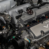 JDM Style Hood Vent Spacer Risers VTEC Solenoid Valve Cover Cap For Honda Acura