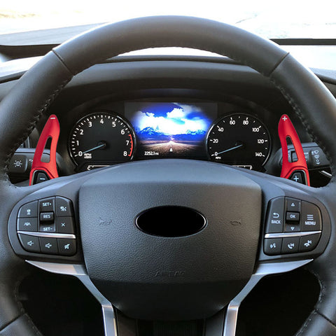 Paddle Shifter Extension Decoration Cover Accessories For Ford Explorer 2020-up