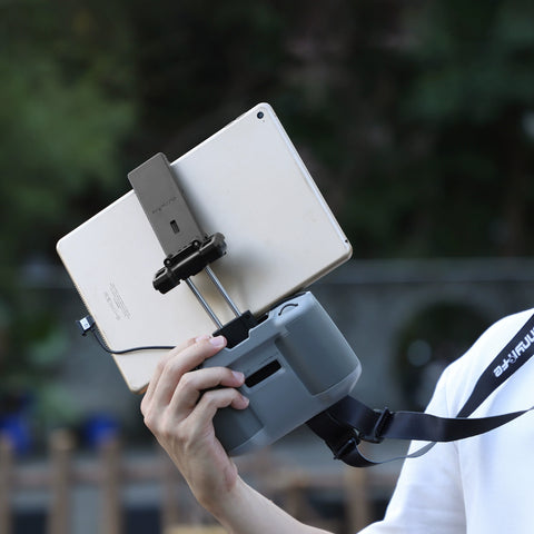 x xotic tech No Disassembly Tablet Holder Compatible with RC-N1/RC-N2/RC-N3 Controller of DJI Flip/Neo/Mini 4K/ 2 SE/Air 3/ Mini 3/4 Pro, Foldable Smartphone Ipad Stand Mount Holder Bracket Lanyard