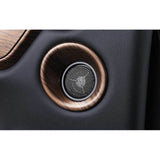 Peach Wood Grain Front Rear Audio Speaker Ring Cover Trim For Honda CR-V 17-2022