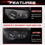 Headlight Switch Button Panel Cover Trim for Challenger 2015-up Charger 2010-up