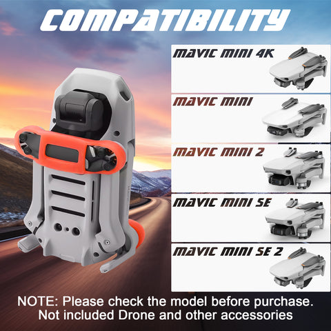 x xotic tech Propellers Holder Guard Prop Blade Stabilizer Compatible with  DJI Mavic Mini 4K/Mavic Mini/Mini 2/Mini SE/Mini 2 SE, 2Pcs Propeller Guard Strap Protector