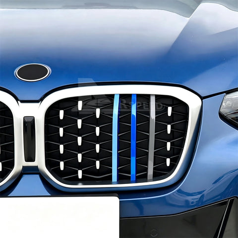 7-Beams Front Kidney Grill Buckle Trim Decortion Clip For BMW X4 G02 LCI 22-2025