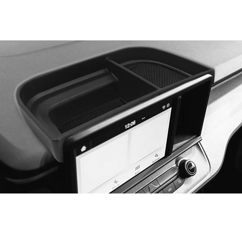 Center Console Dashboard Touch Screen Storage Container For Ford Maverick 2022+