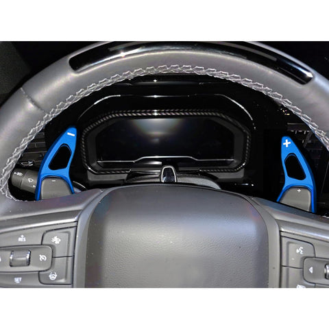 Aluminum Paddle Shifter Extension Decor Cover For Chevy Silverado GMC Sierra