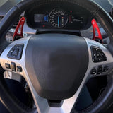 Aluminum Paddle Shifter Extension Decoration Cover For Ford Explorer 2013-2019