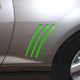 Xotic Tech 6pcs Car Body L&R Side Vent Insert Stripe Decal Vinyl Inlay Side Vent Gill Sticker Compatible with Chevrolet Camaro 2010-2015