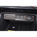 Wood/Carbon Look Console USB Port Charger Switch Panel Cover For Honda CRV 2023+