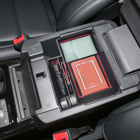 Center Console Armrest Organizer Storage Insert Tray For Ford Explorer 2020-2025